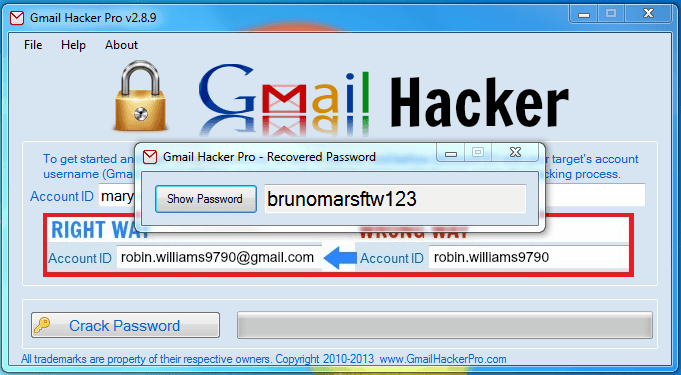 download gmail hacker