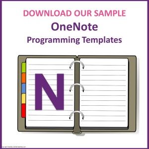 microsoft onenote templates for business